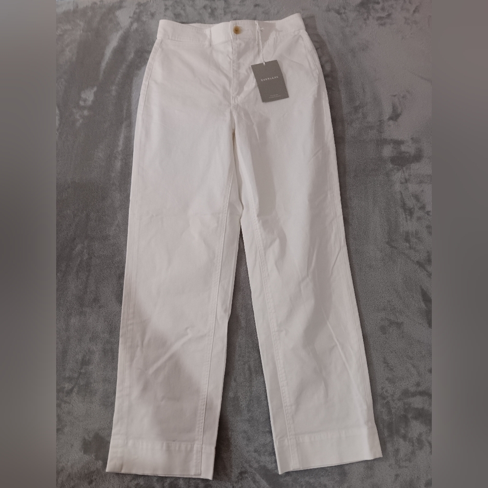 Everlane NWT straight leg cropped pants - Picture 3 of 12